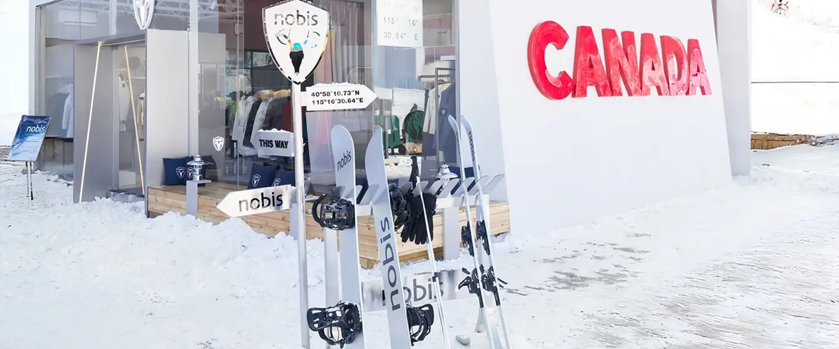 nobis 雪季限定快闪「崇礼雪馆」正式登陆崇礼云顶