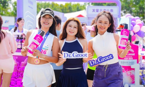 韩国NO.1防脱洗护品牌Dr.Groot“陪她跑”马拉松现场惊艳运动女孩